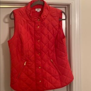 Crown and ivy puffer vests
